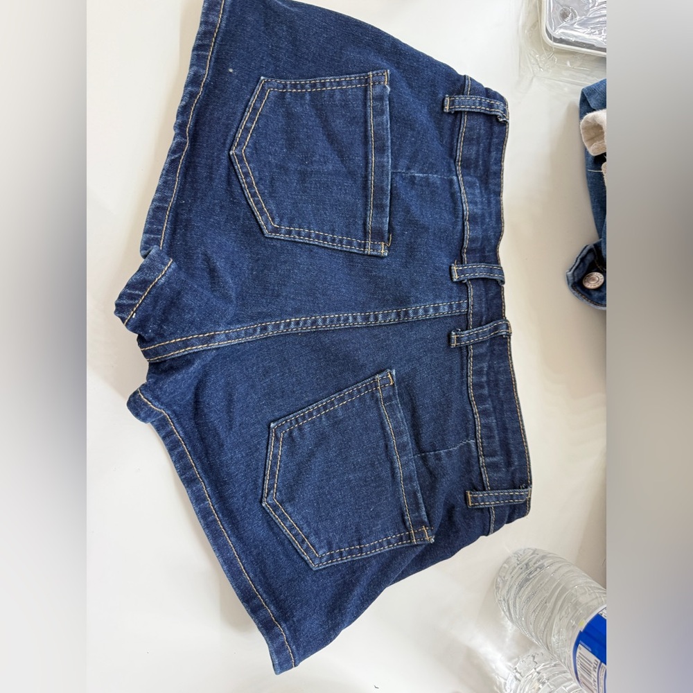 Blue Denim Women's Shorts